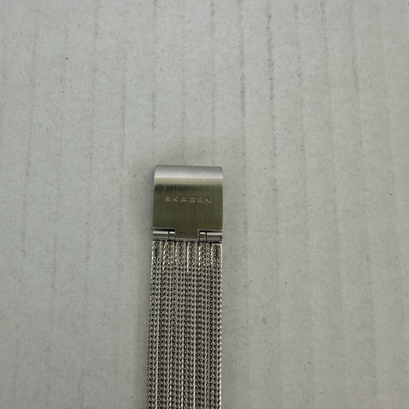 Skagen Silver-Tone Mesh Watch - Picture 6 of 11